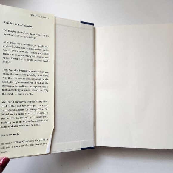 The Fury By Alex Michaelides Hardcover Book Of The Month Edition January 2024 - Picture 4 of 10